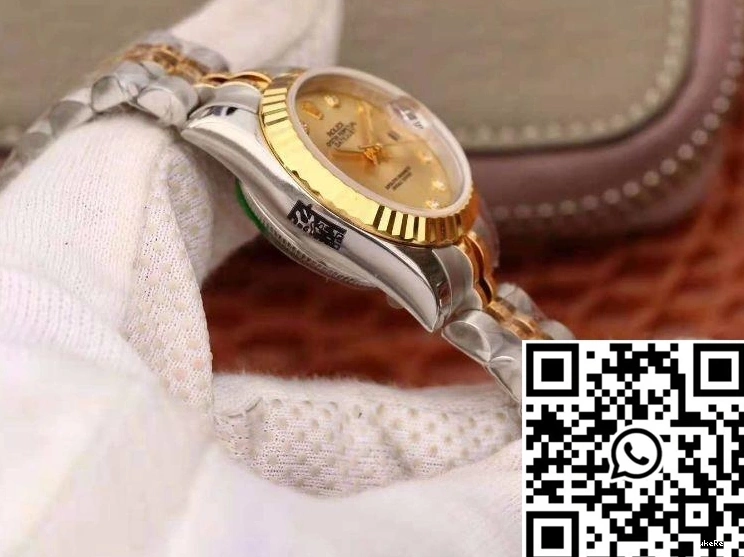 Lady Gold Dial 18K 28mm Datejust Rolex 0929
